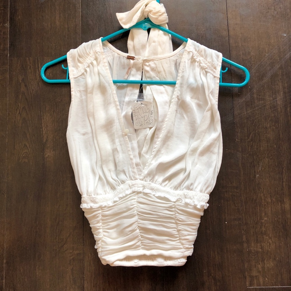 Free people silk top